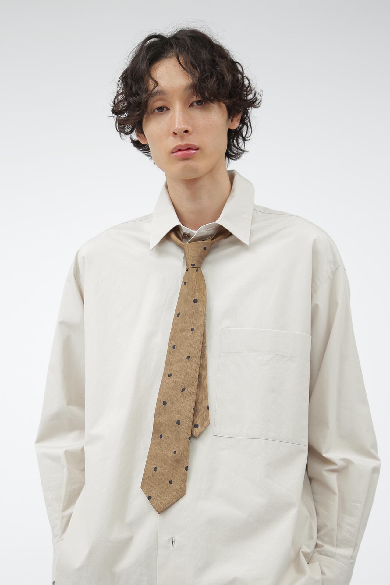 PAINTERLY SPOT TIE | MARGARET HOWELL（マーガレット・ハウエル