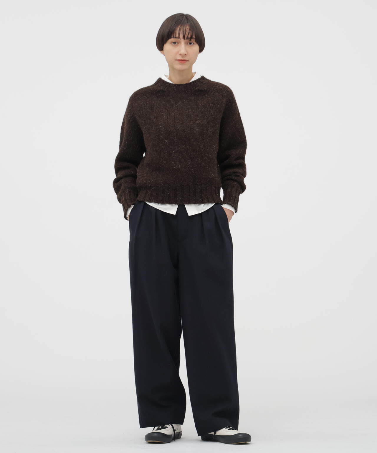 WOOL COTTON DRILL TROUSERS | MARGARET HOWELL（マーガレット