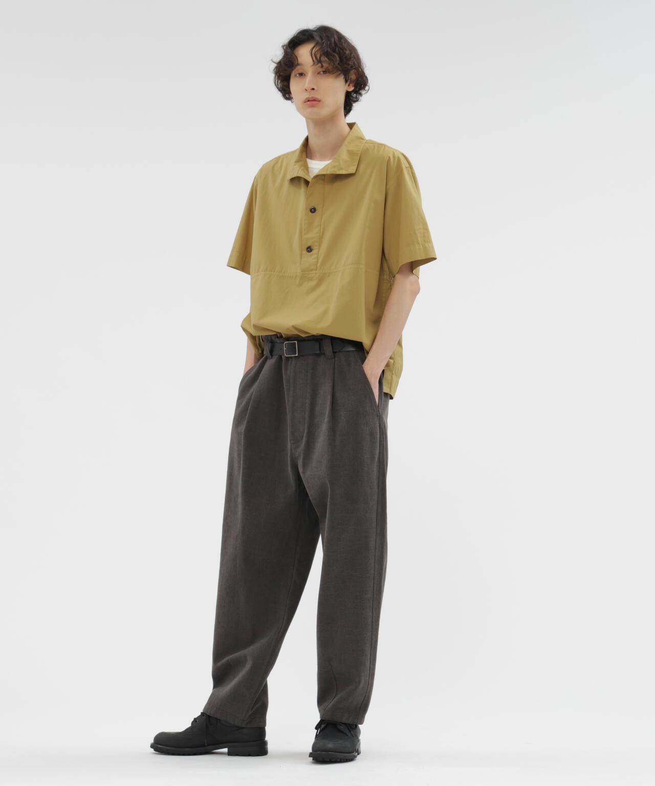 FADED COTTON DRILL TROUSERS | MARGARET HOWELL（マーガレット