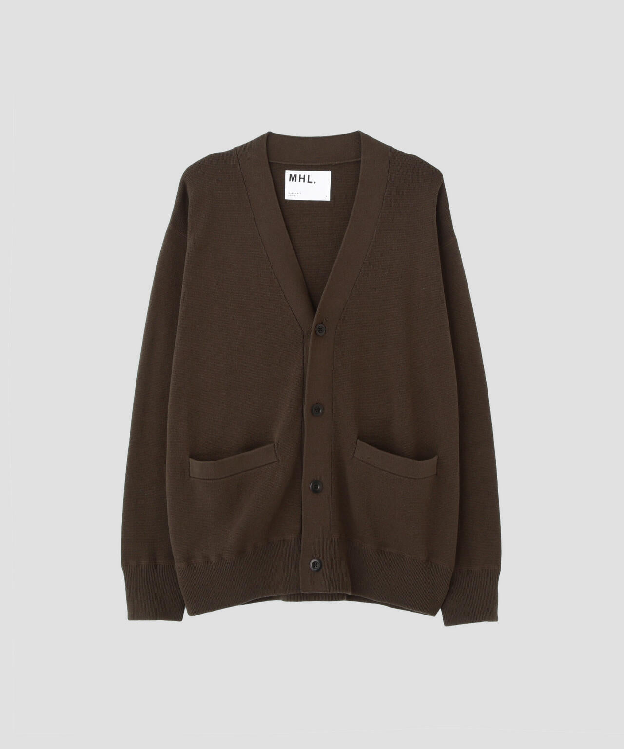 DRY WORN COTTON RIB KNITWEAR | MARGARET HOWELL（マーガレット