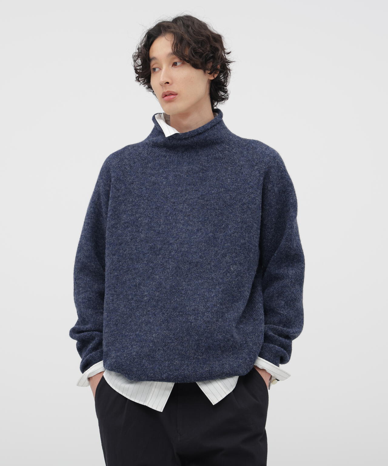 DRY WOOL KNITWEAR | MARGARET HOWELL（マーガレット・ハウエル