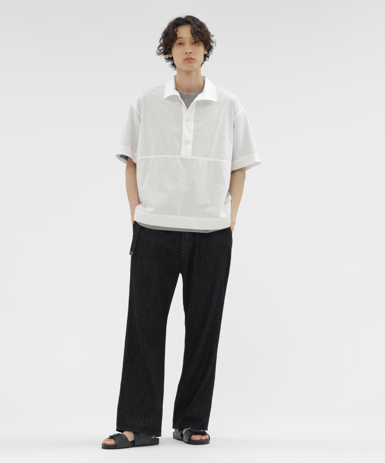 SMOOTH COTTON JERSEY TOP | MARGARET HOWELL（マーガレット・ハウエル