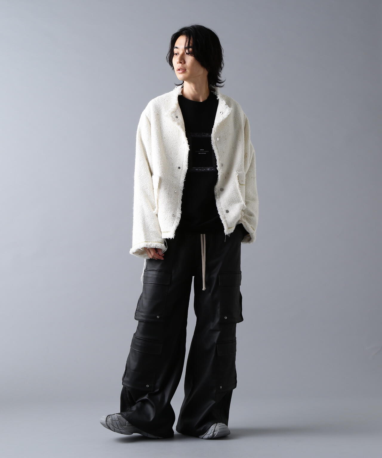 DankeSchon/ダンケシェーン/CHAIN EMBROIDERY TWEED JACKET | L.H.P