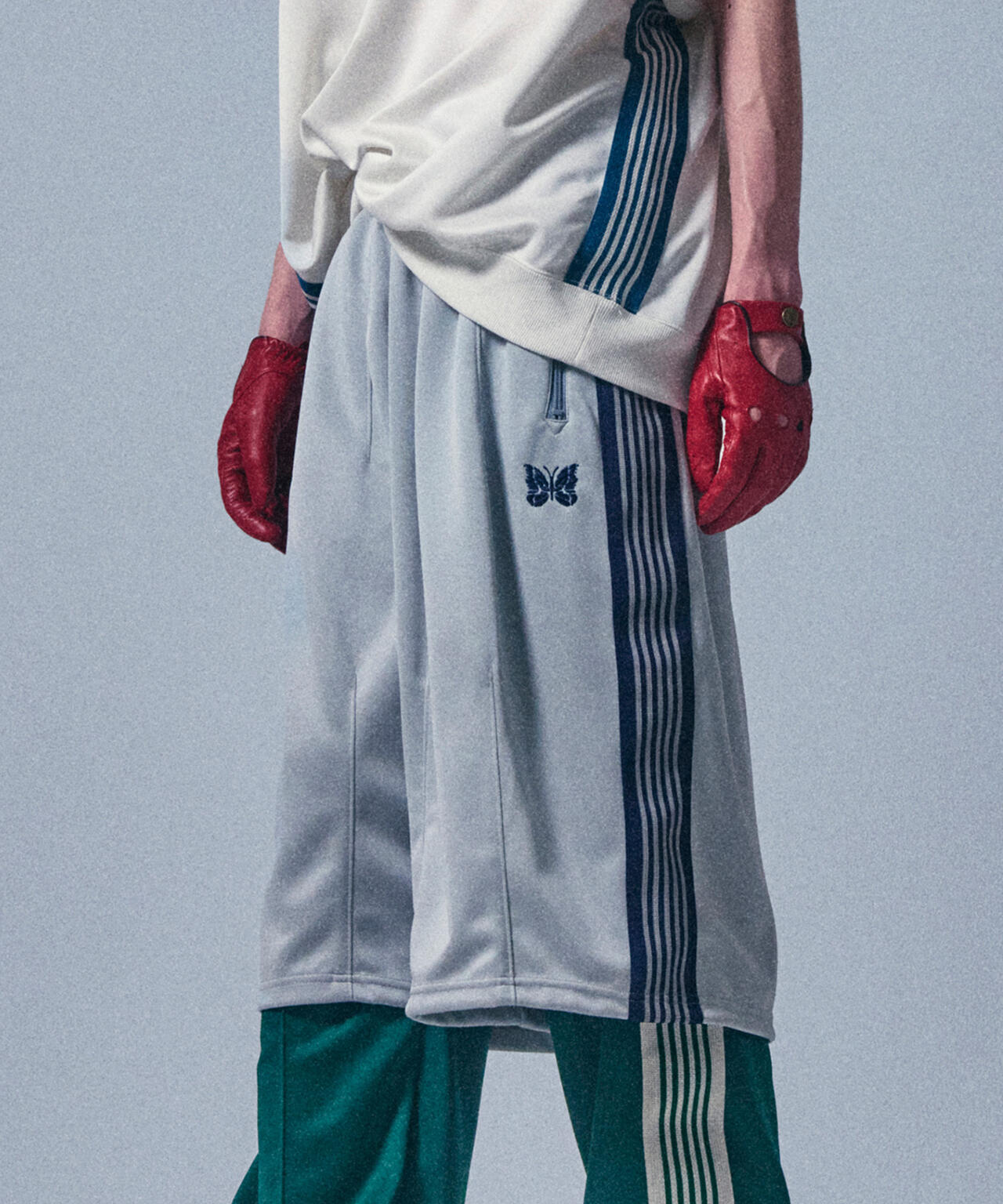NEEDLES/ニードルズ/【LHP EXCLUSIVE】TRACK PANT SHORTS - POLY