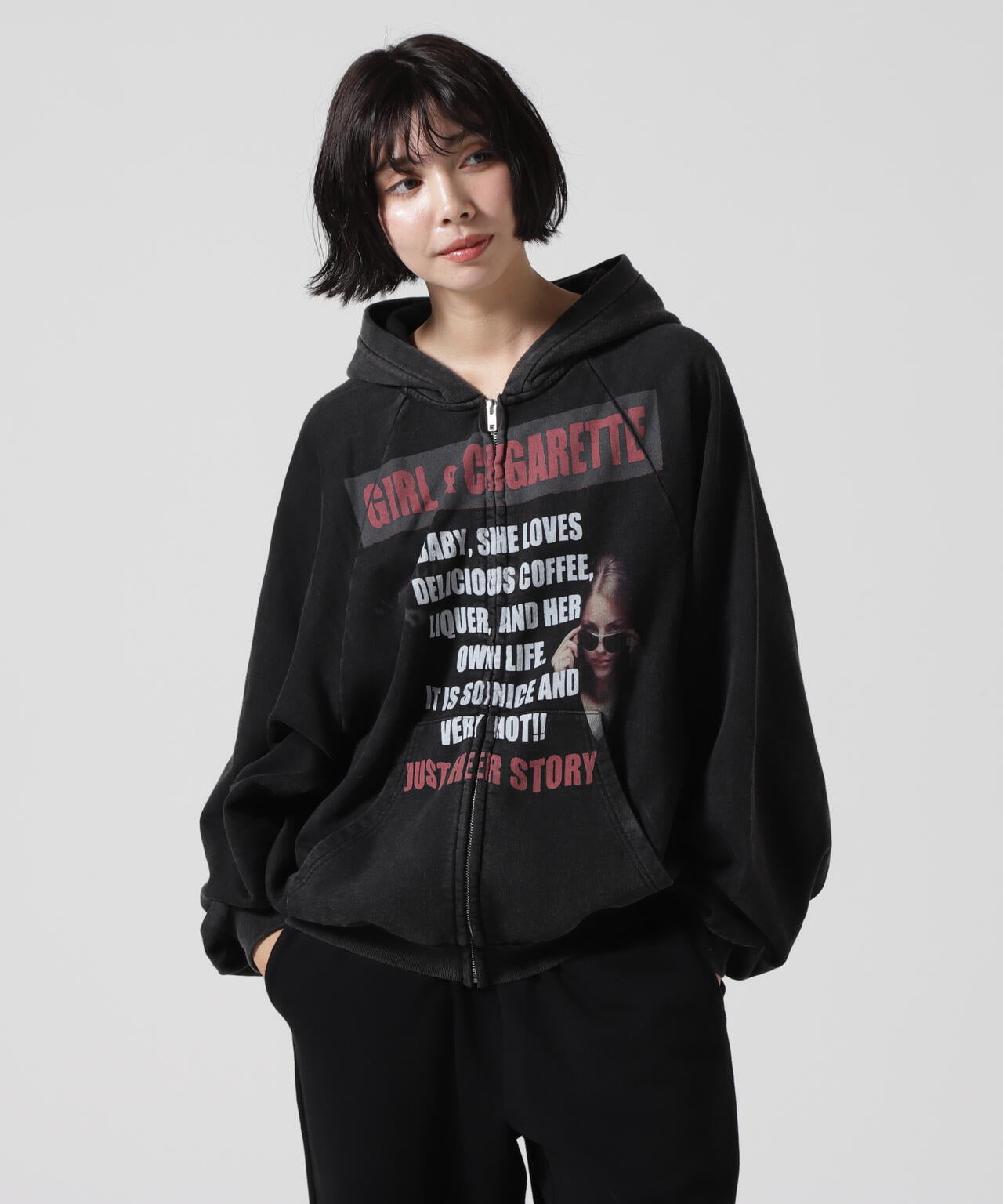 Praying/プレイング/GIRL AND CIGARETTE HOODIE | L.H.P