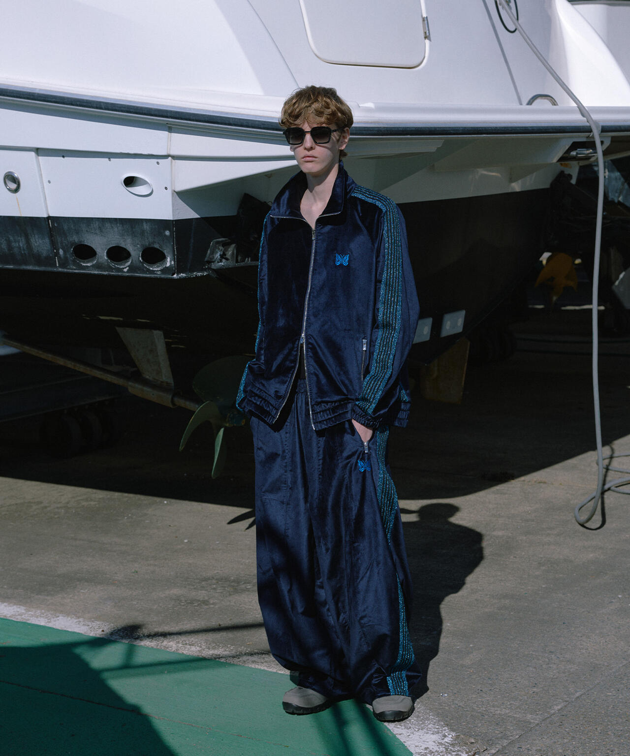 NEEDLES/ニードルズ/【LHP EXCLUSIVE】H.D.TRACK PANT - C/PE VELOUR