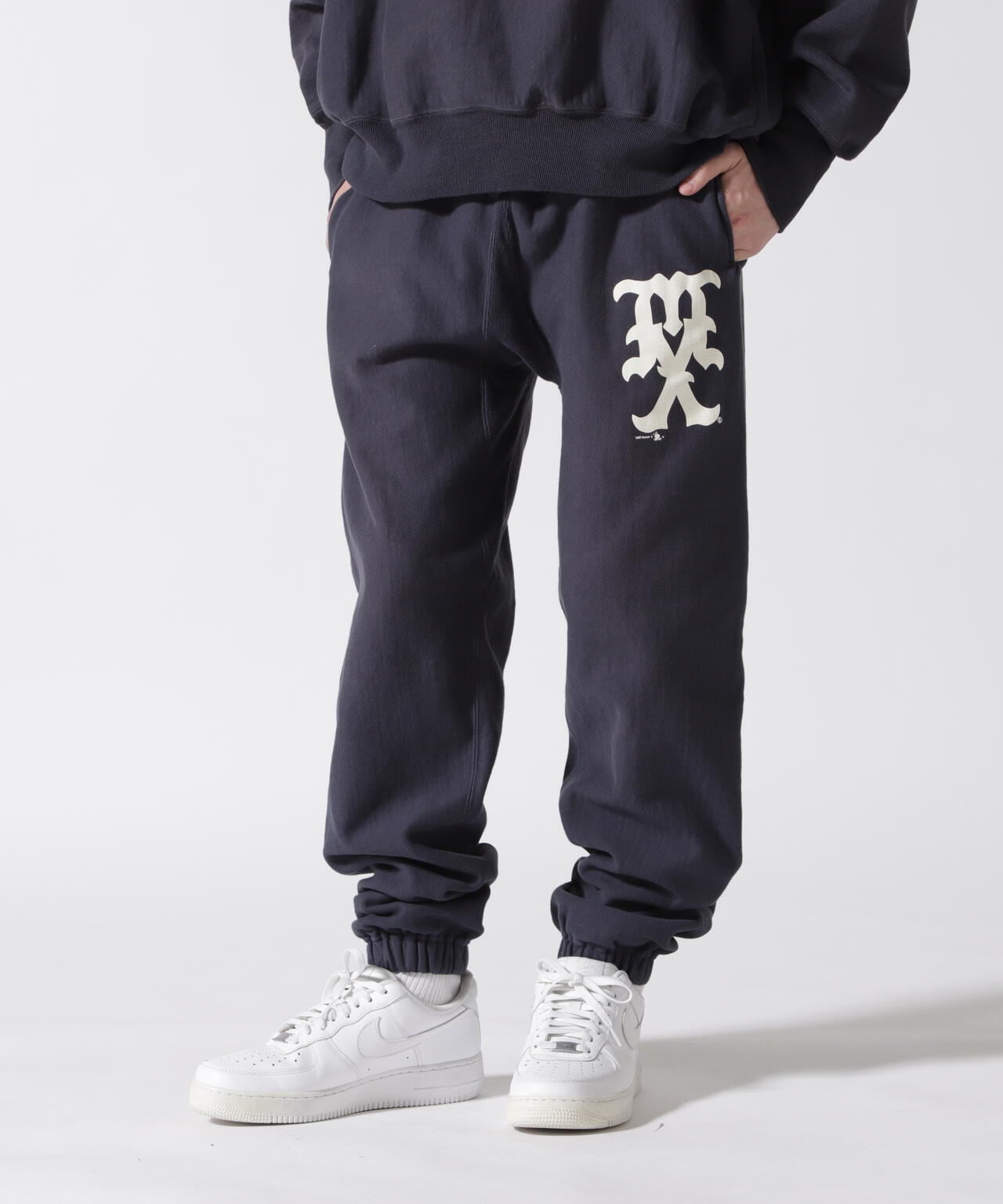 SAINT MICHAEL/セントマイケル/SWEAT PANTS/MX/NAVY | ROYAL FLASH