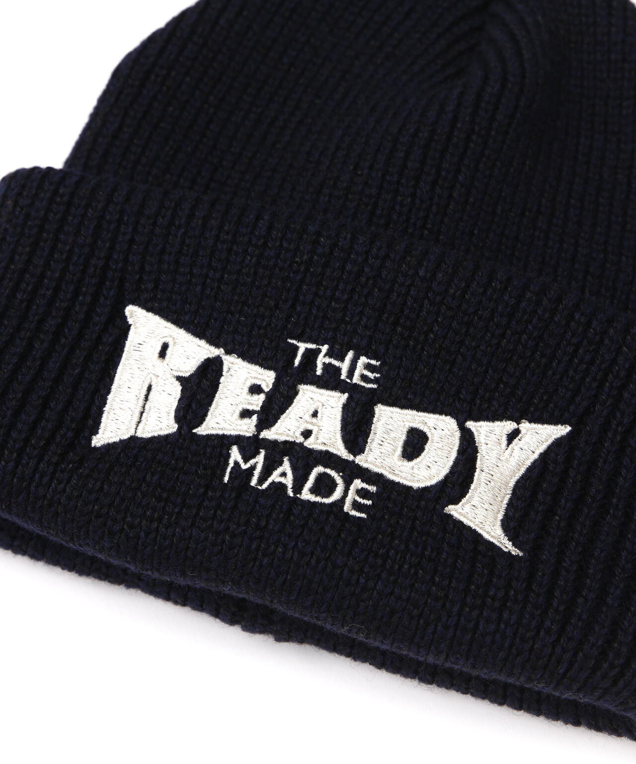 READYMADE/レディーメイド/RECYCLE WOOL KNT CAP/BLACK | ROYAL FLASH