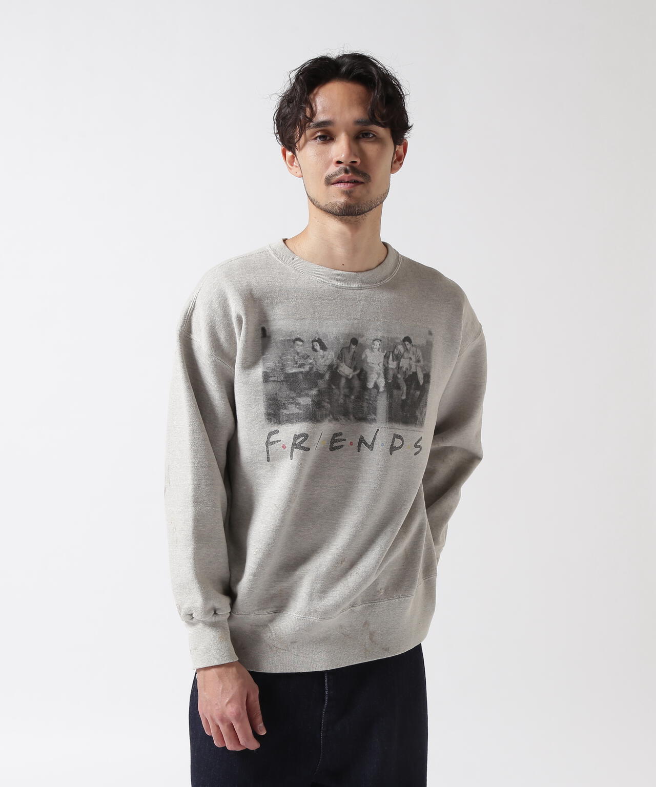 SAINT MICHAEL/セントマイケル/FRD_CREW N SWEAT/FRIENDS/GRY | ROYAL