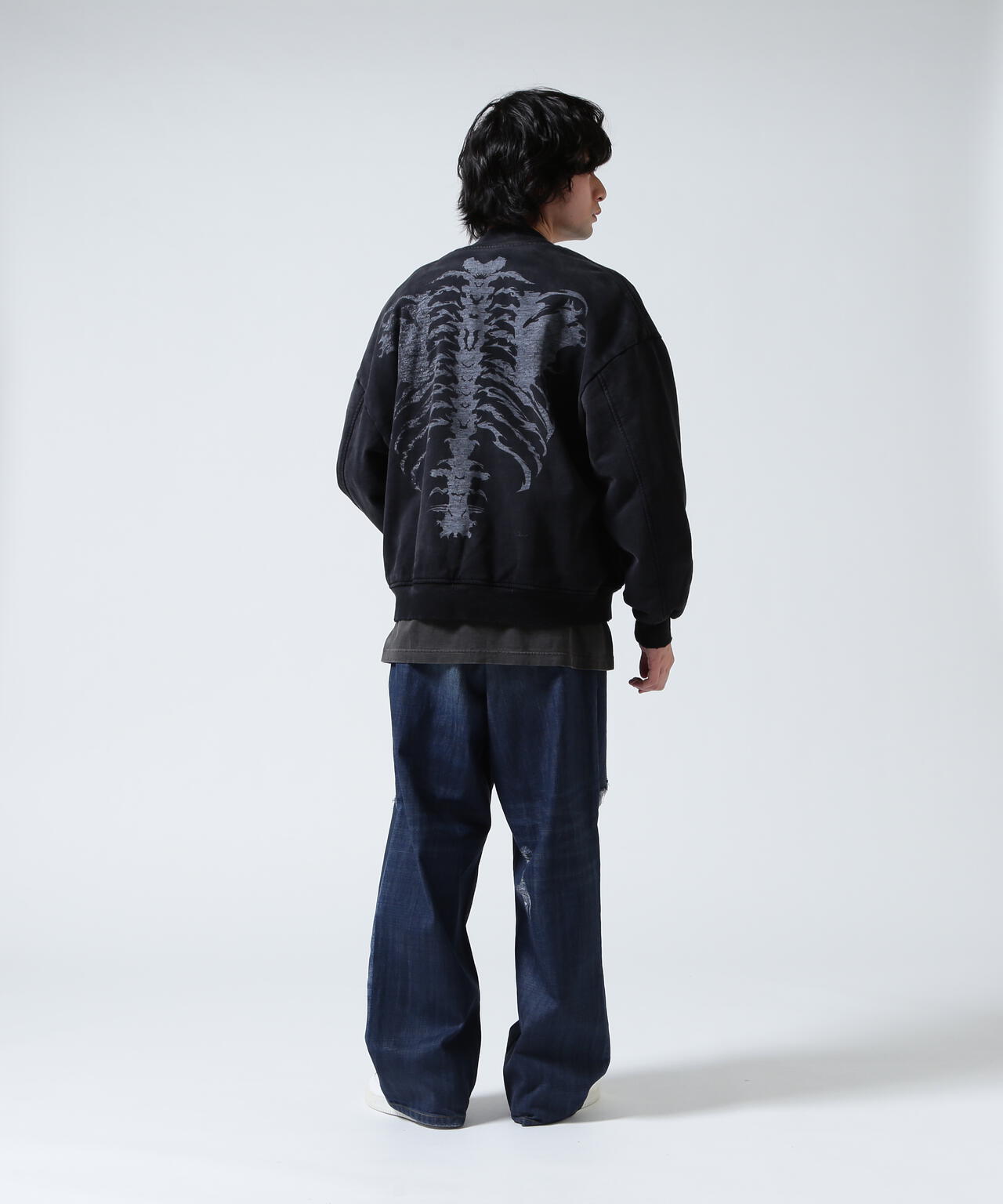 FR(13)NDS/フレンズ/Sweat Bone Bomber Jacket | ROYAL FLASH