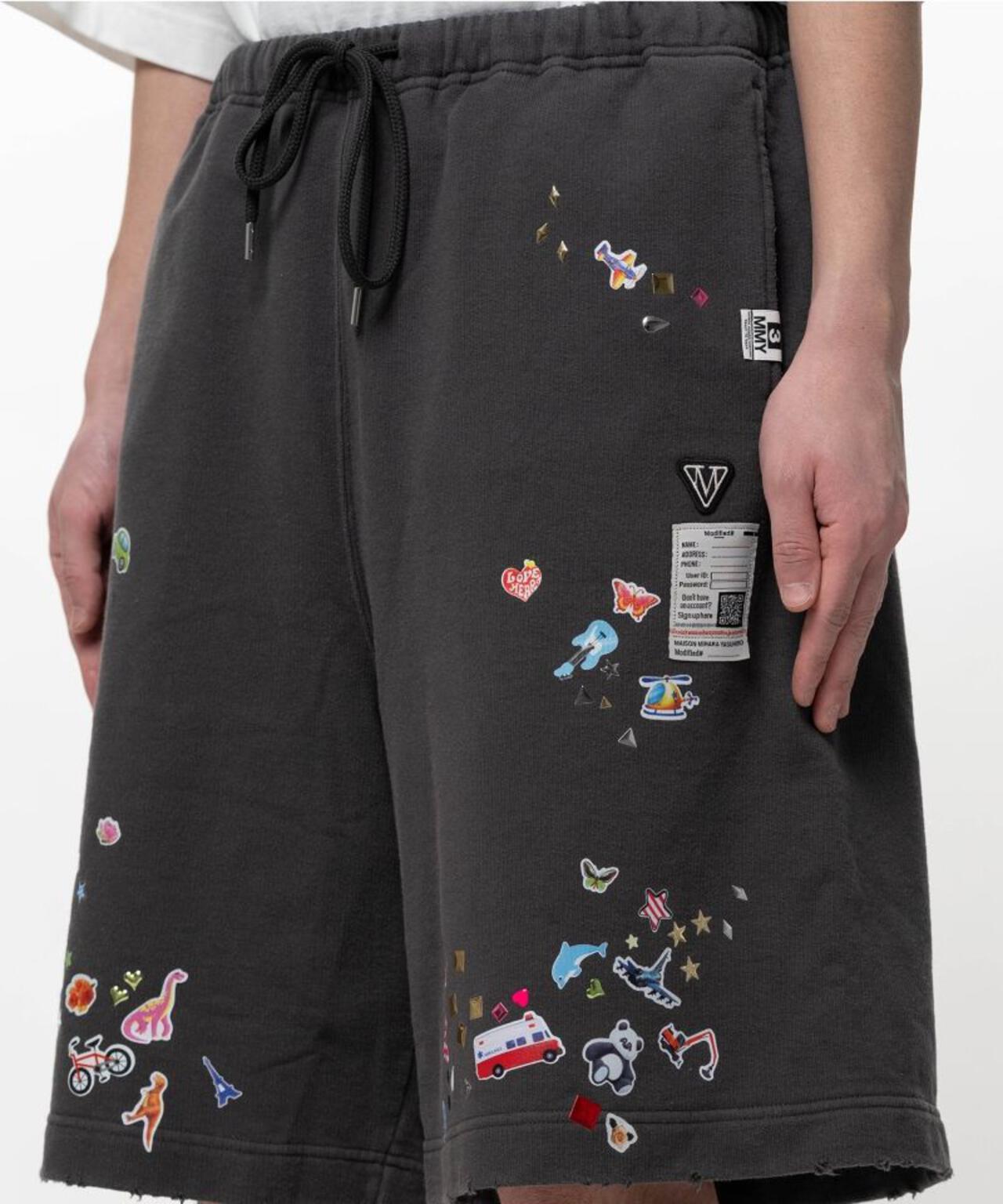 Maison MIHARAYASUHIRO/メゾン ミハラヤスヒロ/KIDS STICKER SHORTS