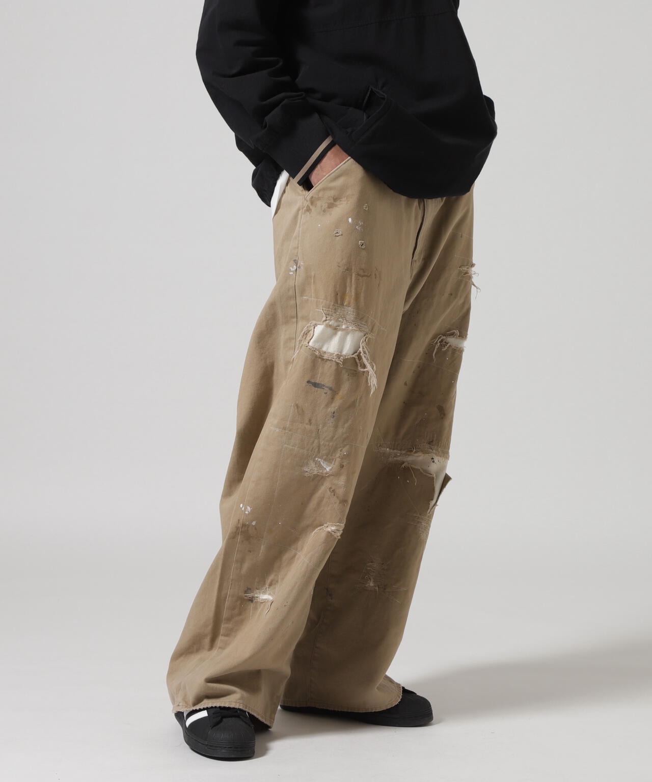 ANCELLM/アンセルム/REMAKE WIDE CHINO TROUSERS | GARDEN（ガーデン