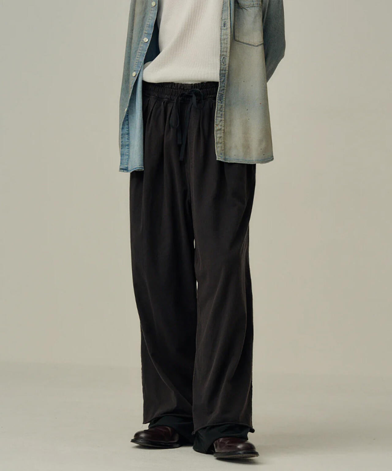ANCELLM STRAIGHT PANTS スタプレ ANC-PT37 3 ANCELLM -P/R STRAIGHT