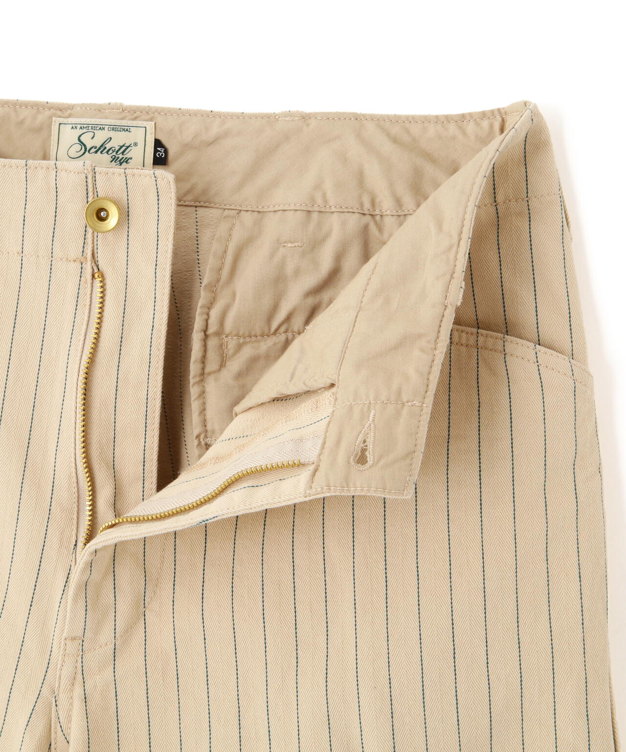STRIPE FRISCO PANTS/ストライプ フリスコパンツ | Schott（ショット