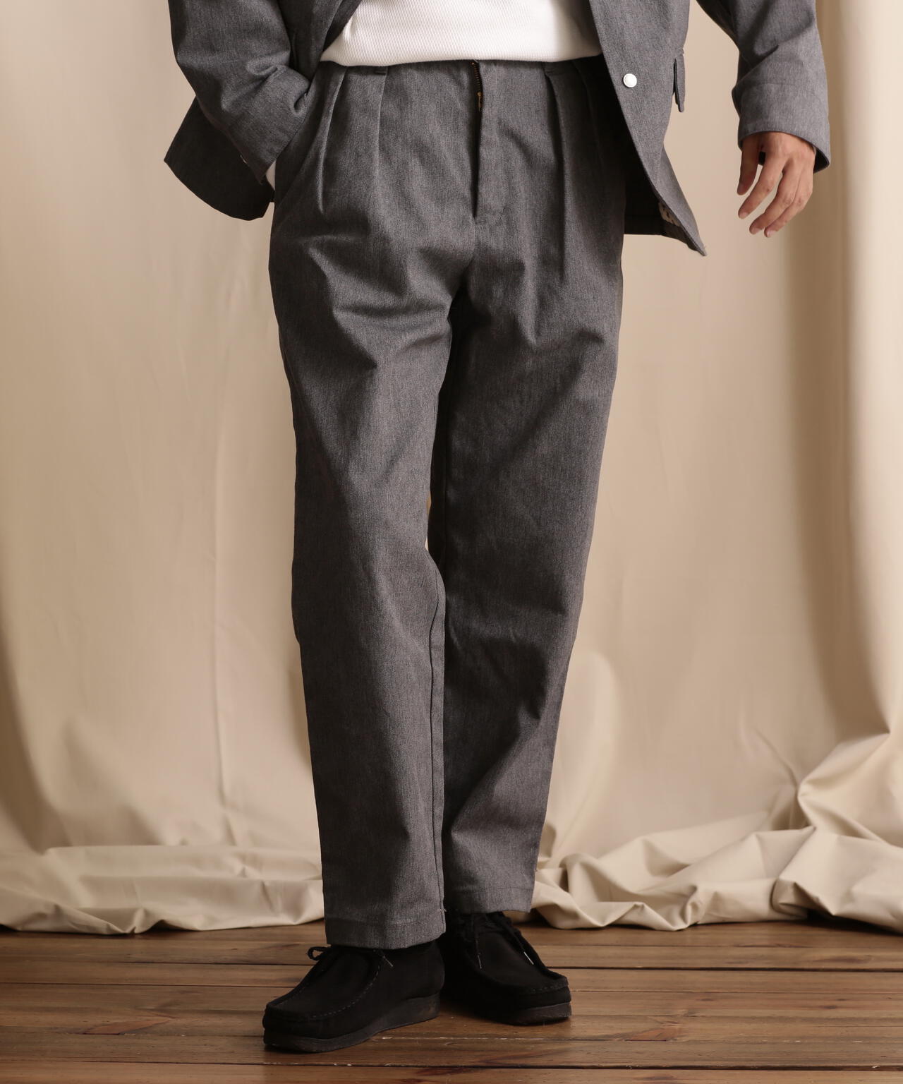 TC DOUBLE PLEATED WIDE PANTS/2タック パンツ | Schott（ショット