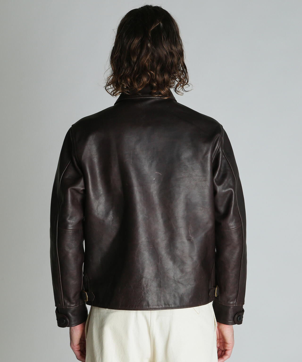 SPECIAL LEATHER TRACKER JACKET/スペシャル レザー トラッカー
