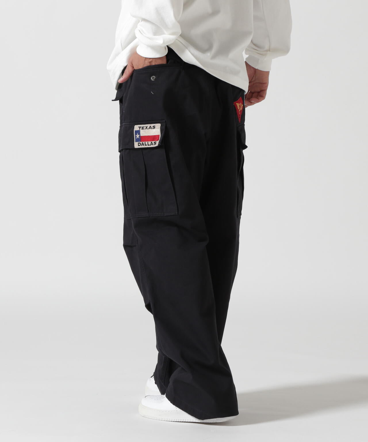 直営店限定》TOP GUN WAPPEN CARGO PANTS / トップガン ワッペン