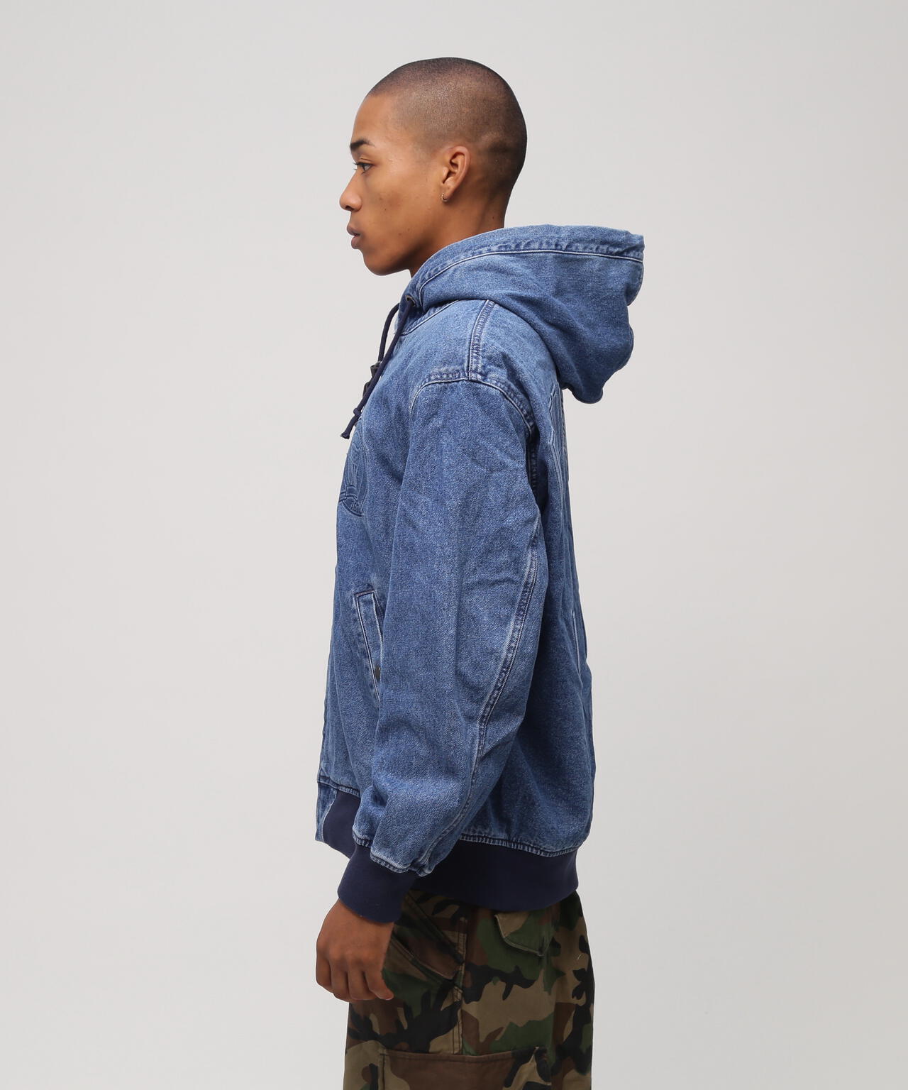 直営店限定》DENIM SIGNATURE LOGO PARKA / デニム シグネチャーロゴ