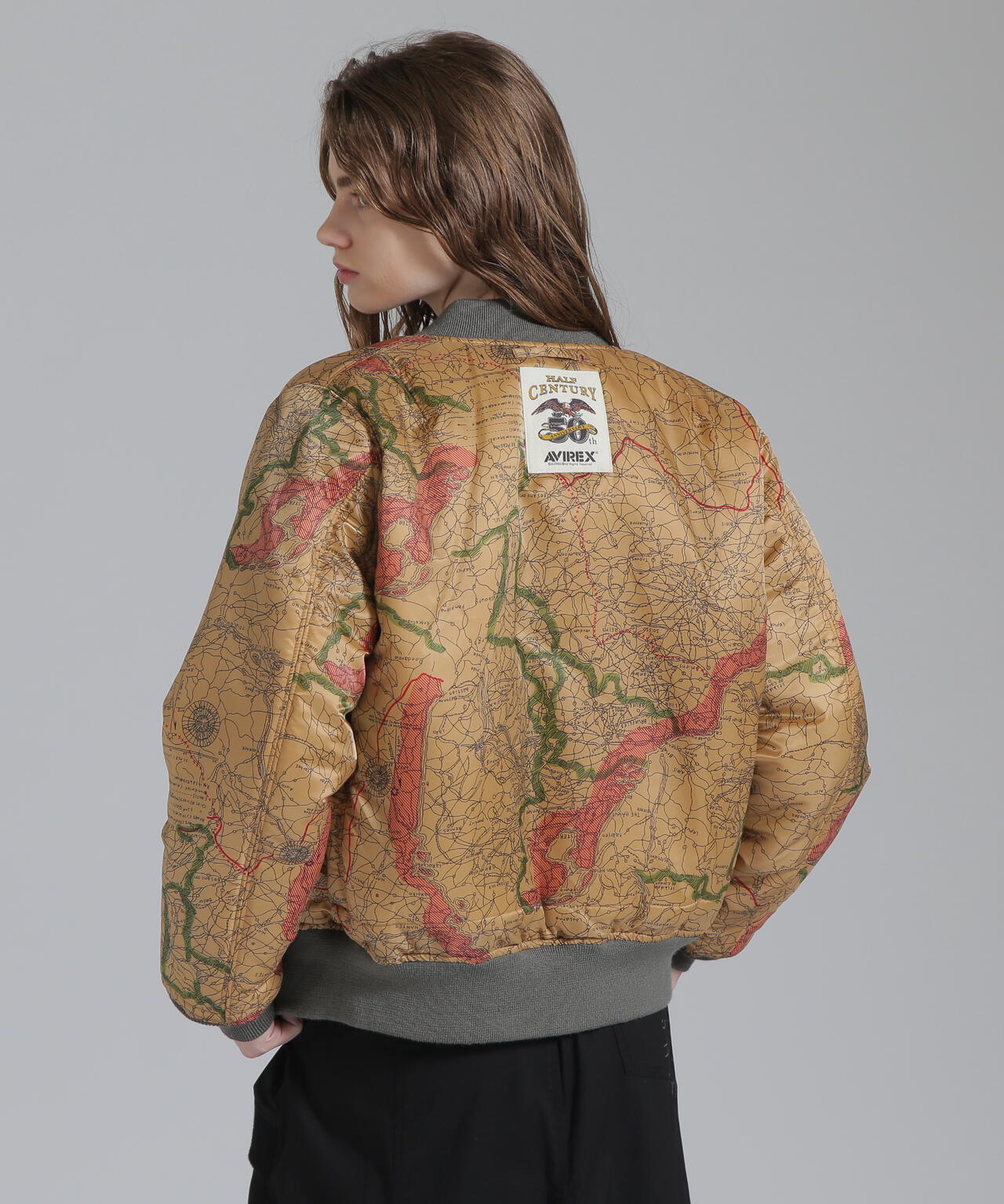 WOMAN/50th Anniversary》MA-1 SIGNATURE BIG LOGO/MA-1 シグネチャー