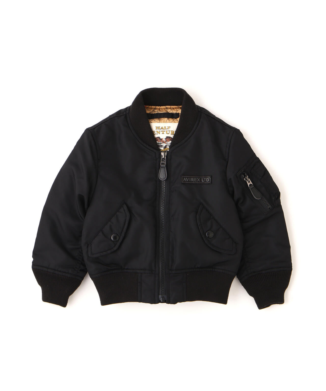 KIDS/50th Anniversary》MA-1 SIGNATURE BIG LOGO | AVIREX