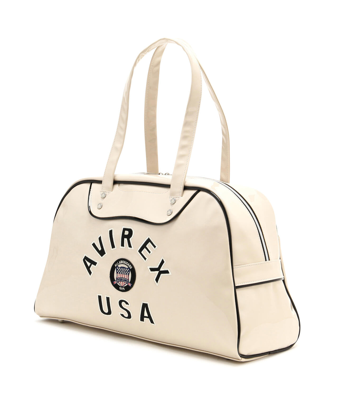WEB&DEPOT限定》ENAMEL BOSTON BAG/エナメルボストンバッグ | AVIREX
