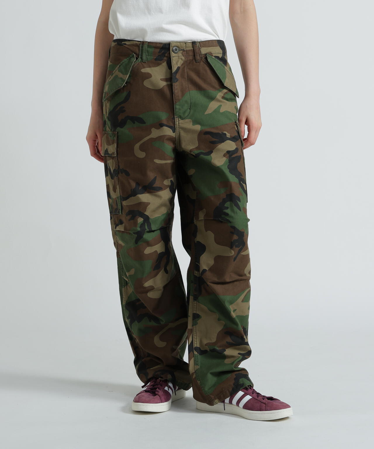 WOMAN/直営店限定》NYLON/COTTON M-65 FATIGUE PANTS/ナイロンコットン