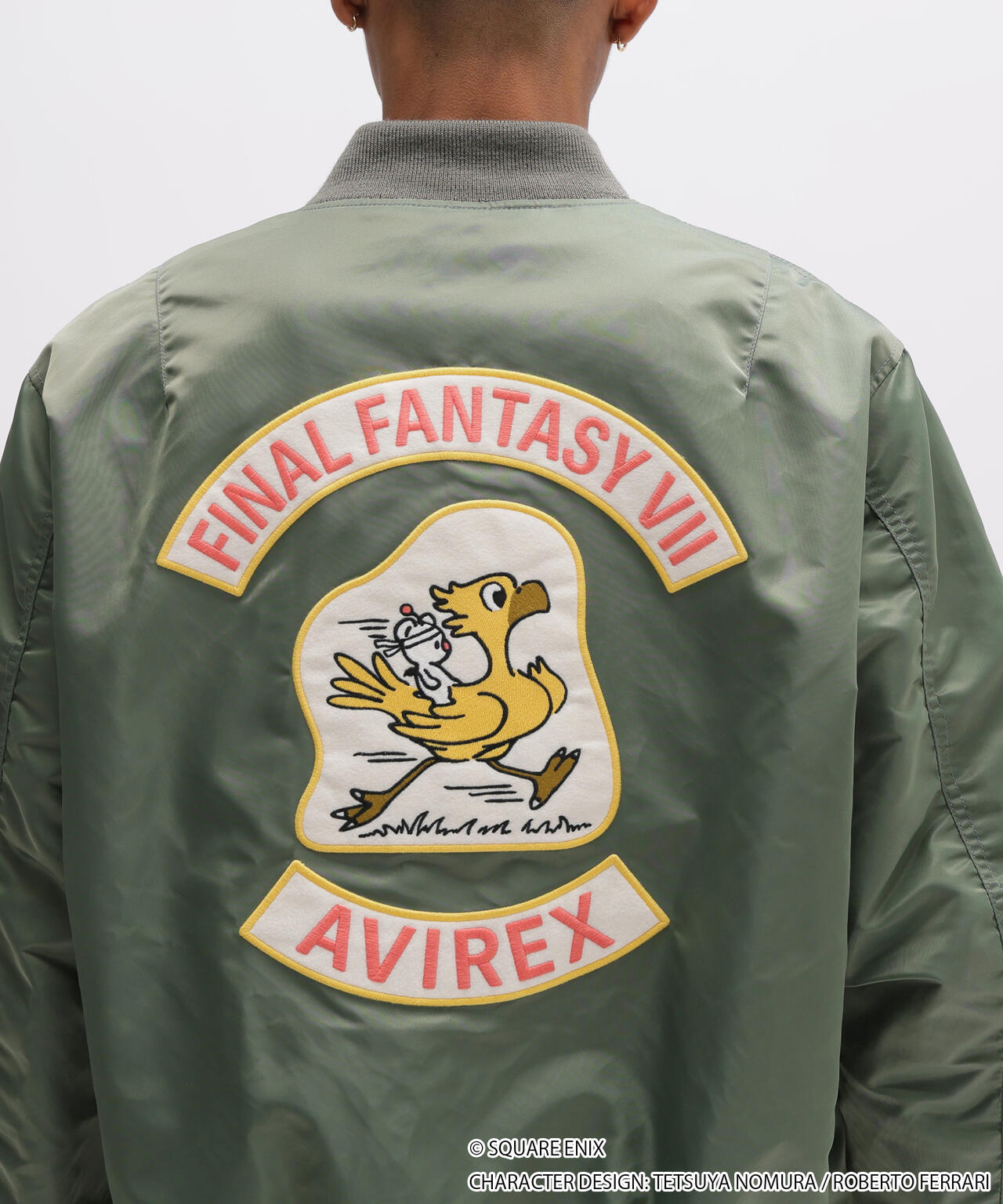 AVIREX × FINAL FANTASY VII REMAKE》MA-1 CHOCOBO | AVIREX