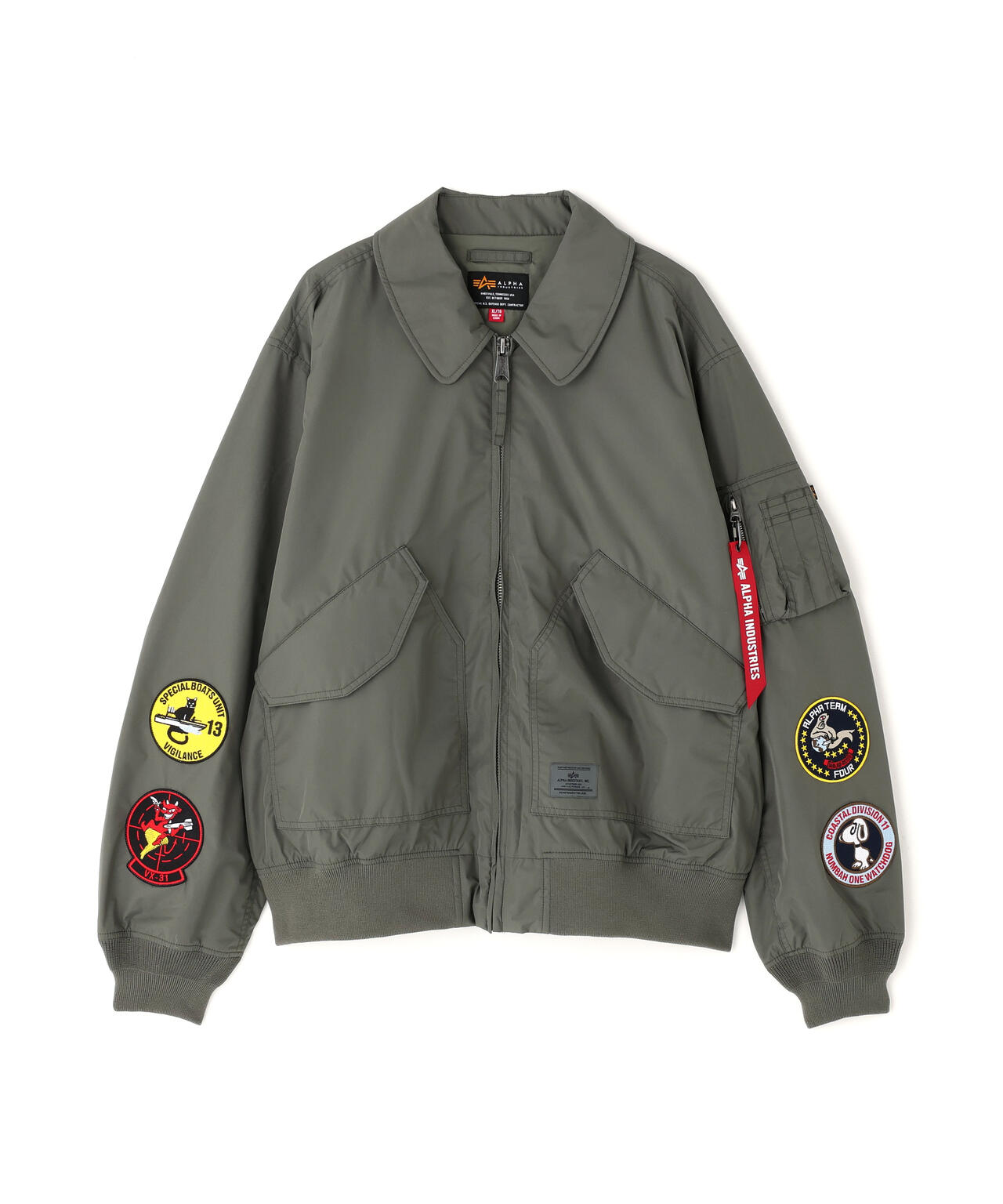 CWU 36/P RELAXED PATCHED FLIGHT JACKET | Alpha Industries