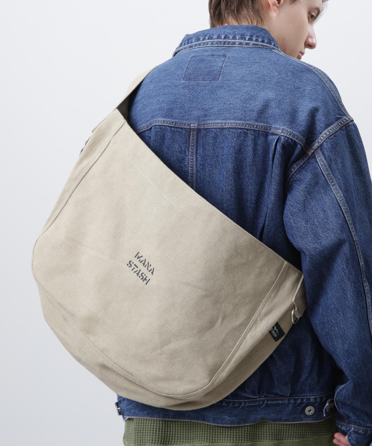MANASTASH/マナスタッシュ/DENNY WY NP BAG/ニュースペーパーバッグ
