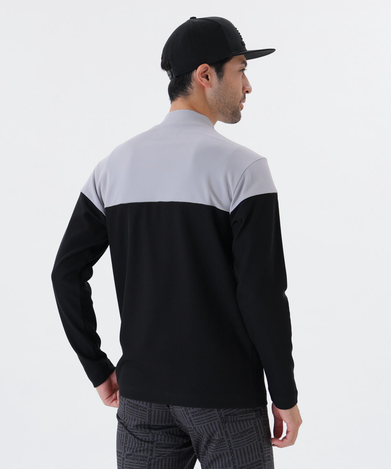 UV ストレッチ 長袖 モックネック プルオーバー (MENS) | new balance