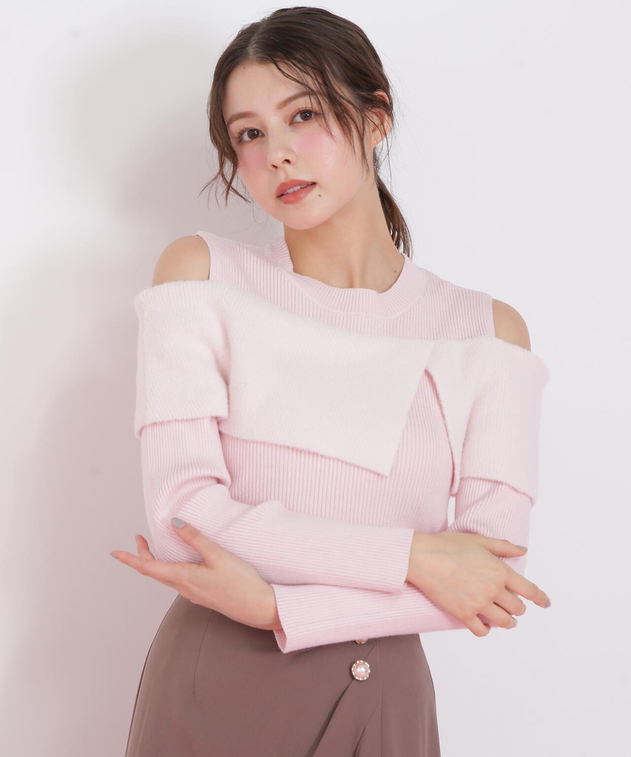 ミニフェザーケープニット | JILL by JILL STUART（ジル バイ ジル