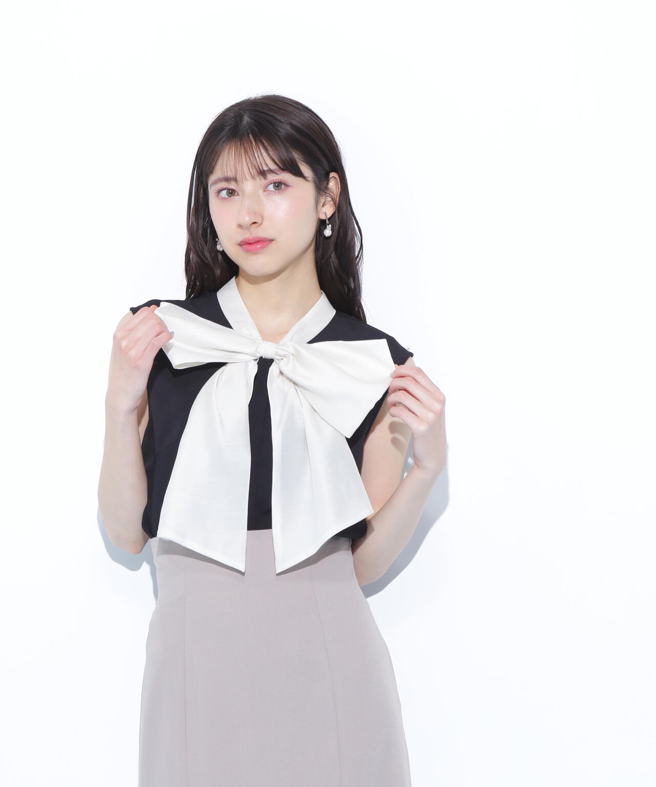 ビッグボウタイブラウス | JILL by JILL STUART（ジル バイ ジル