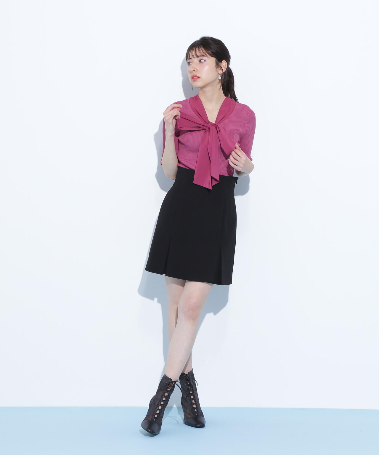 ボックスプリーツタイトミニスカート | JILL by JILL STUART（ジル