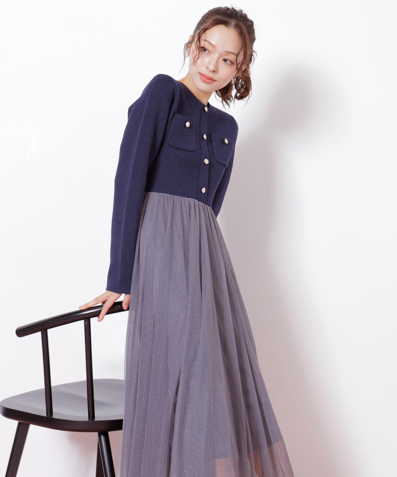 ニットジャケットドッキングワンピース | JILL by JILL STUART（ジル