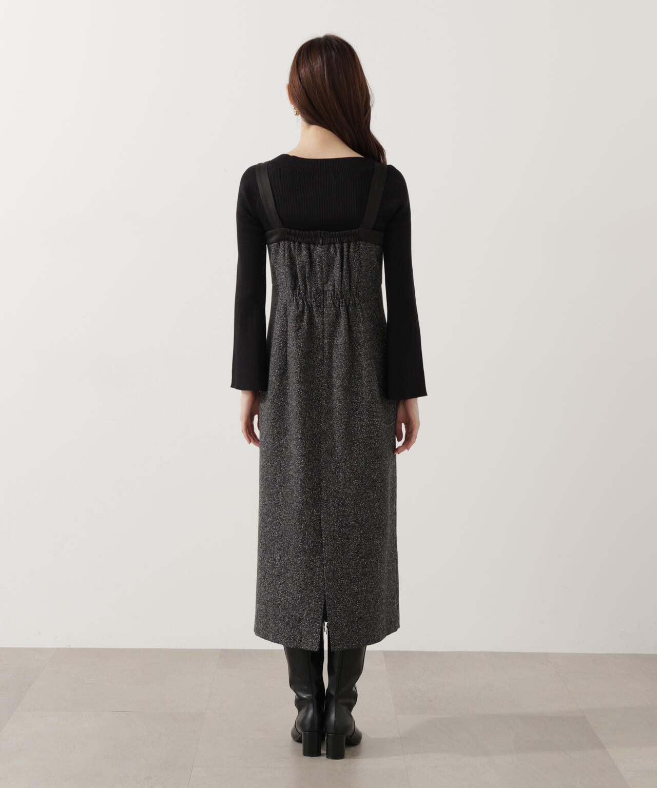 ツイードロングジャンスカ | PROPORTION BODY DRESSING
