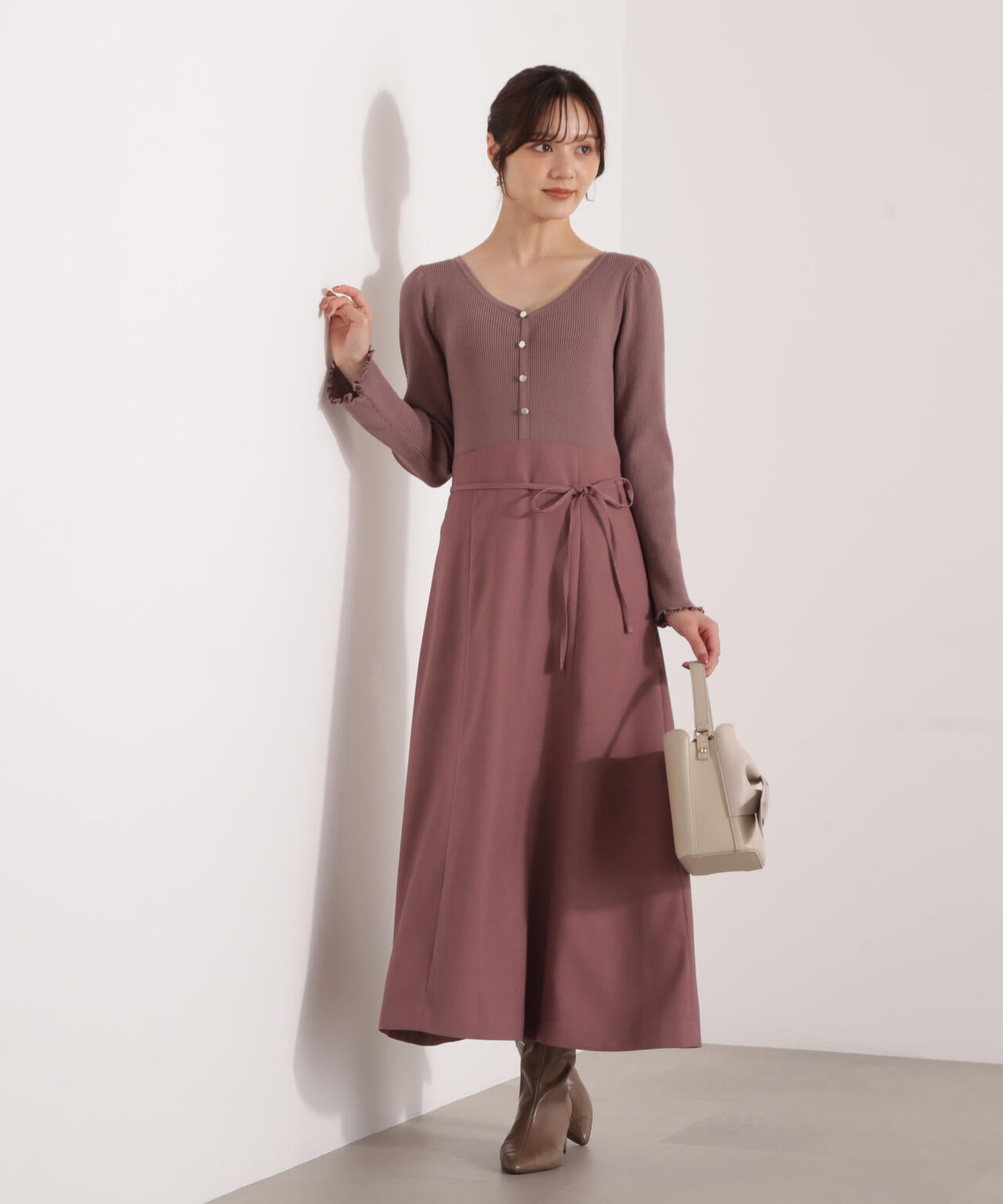 ニットドッキングレディーワンピース | PROPORTION BODY DRESSING