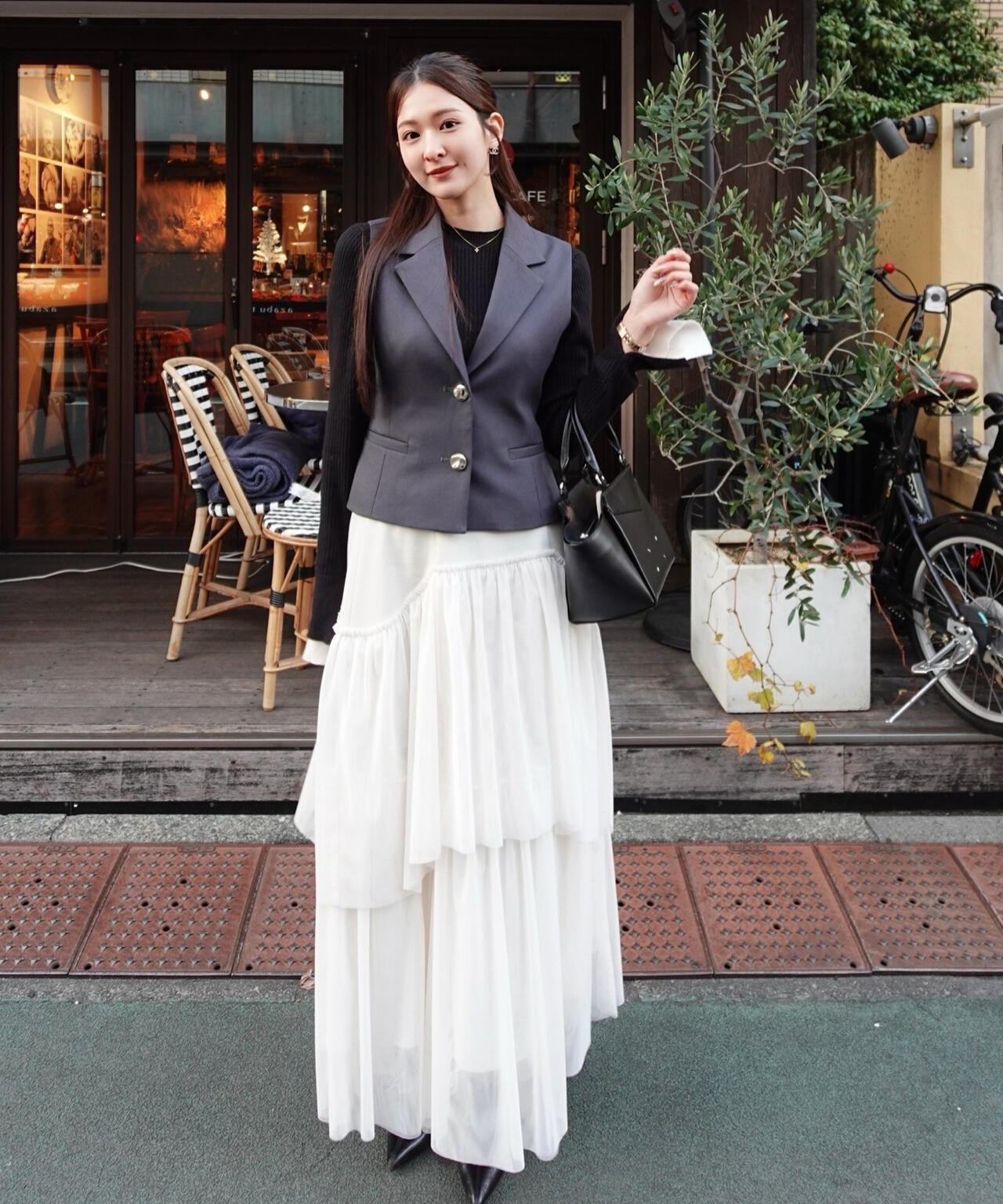 テーラードジレセットアップ | PROPORTION BODY DRESSING