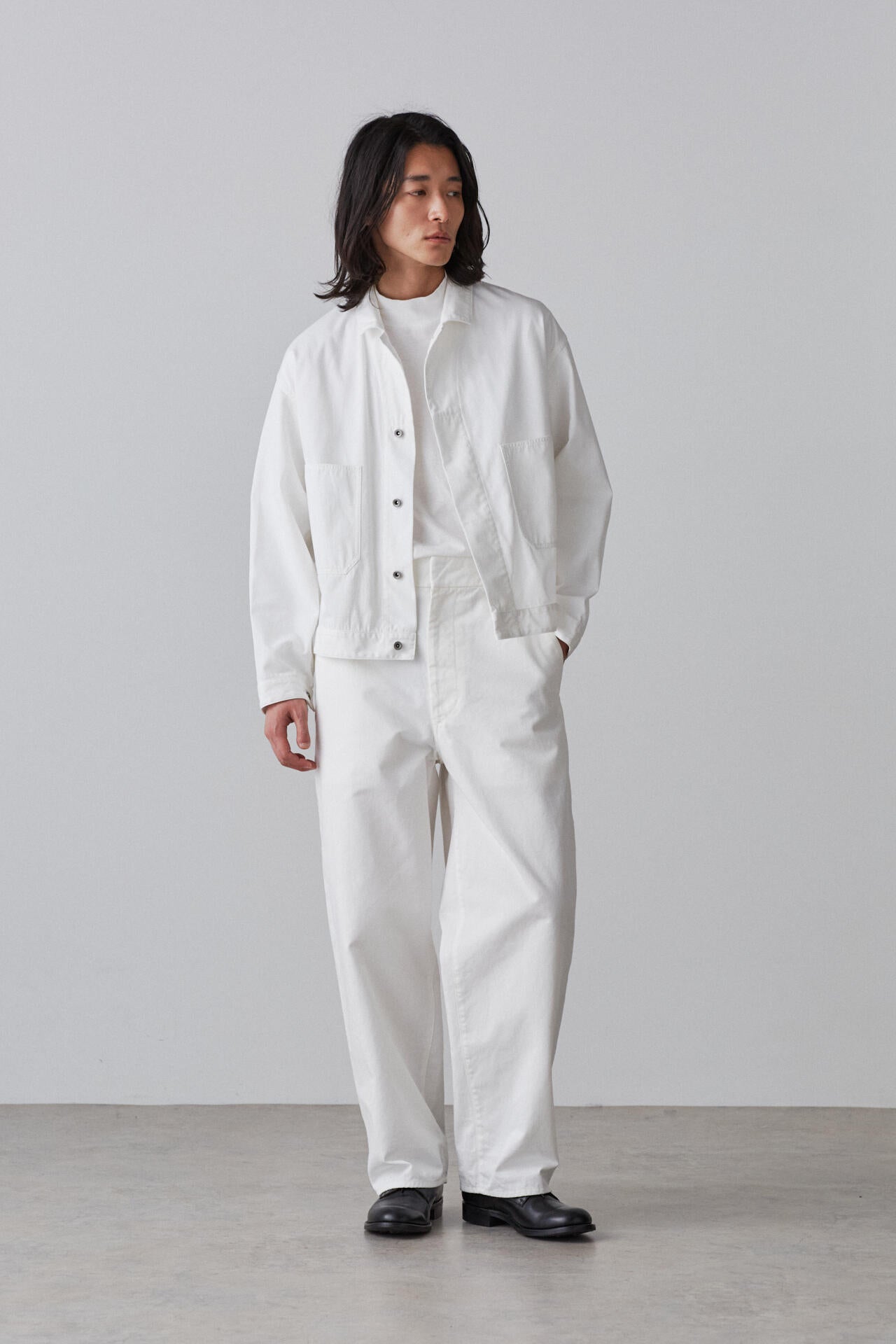 Y / ORGANIC COTTON / RECYCLE POLYESTER TWILL BZ | YLÈVE（イレーヴ