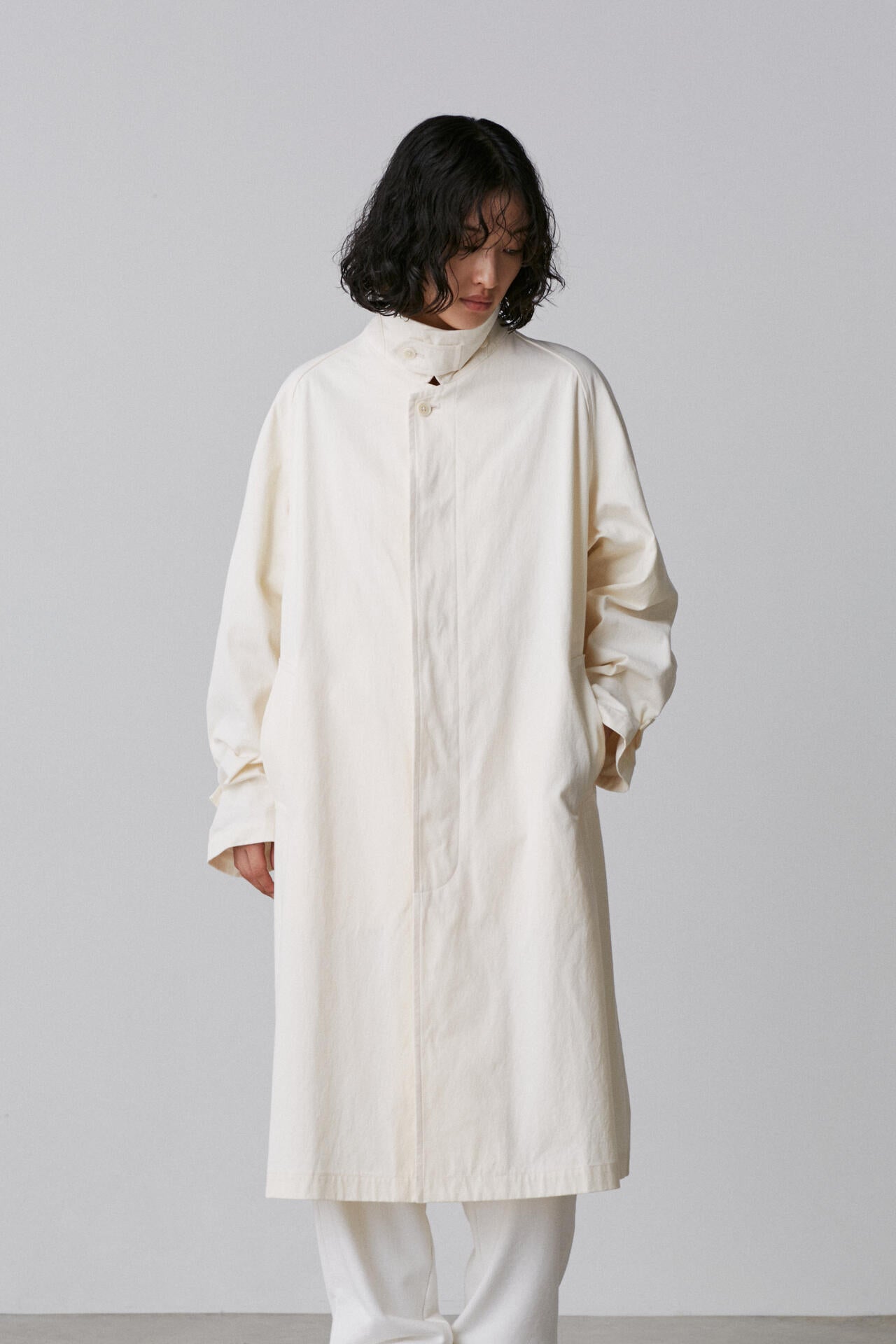 Y / ORGANIC COTTON TWILL COAT | YLÈVE（イレーヴ） ｜【公式】通販