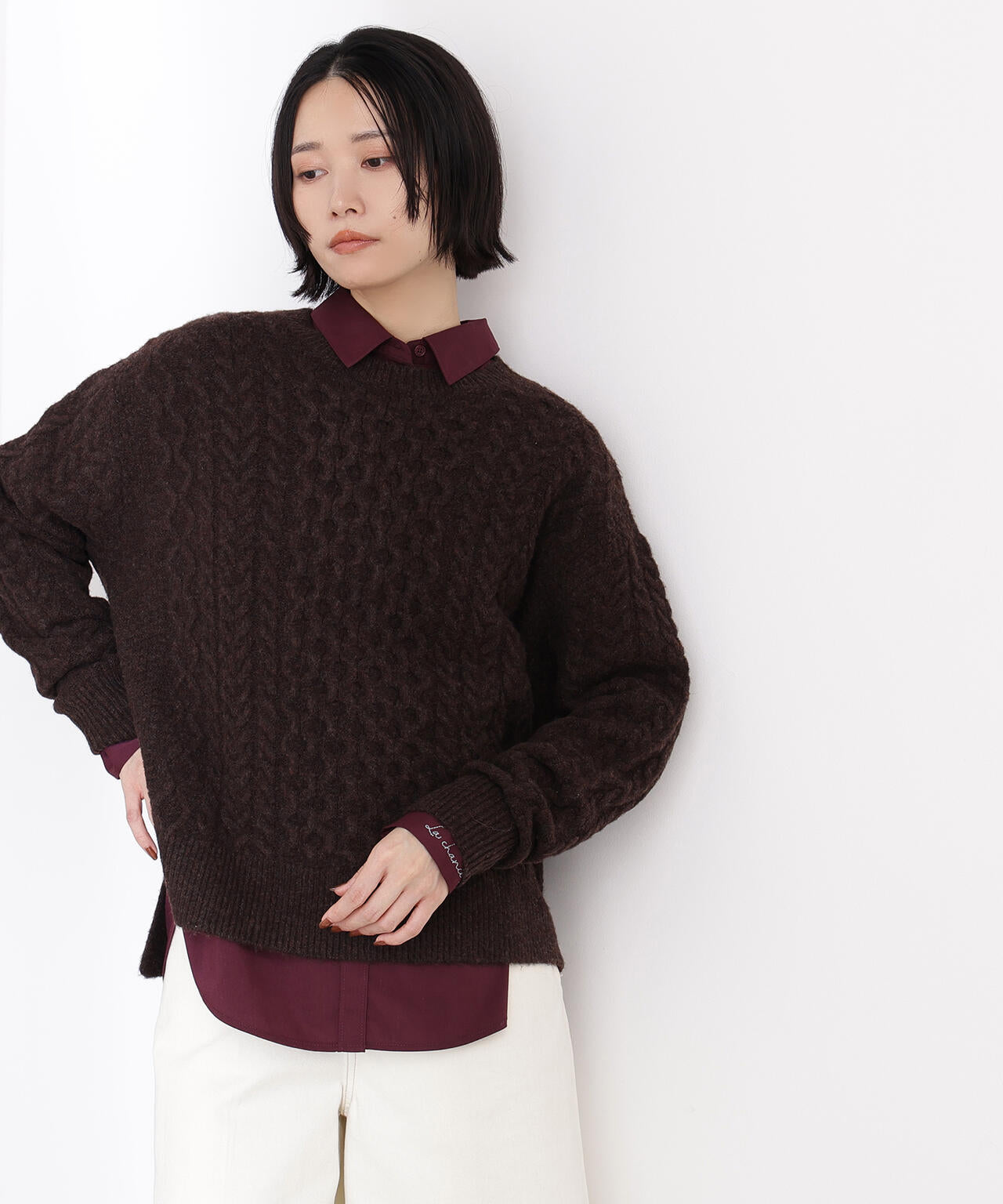 ベーシックケーブルニット | N. Natural Beauty Basic*（エヌ