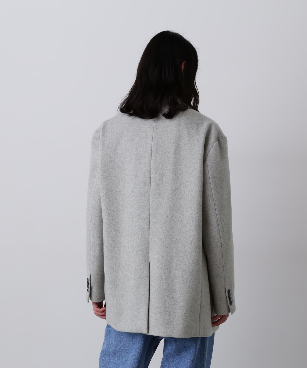 YLEVE / NON MULESING WOOL OVERDYE MELTON JACKET | YLÈVE（イレーヴ