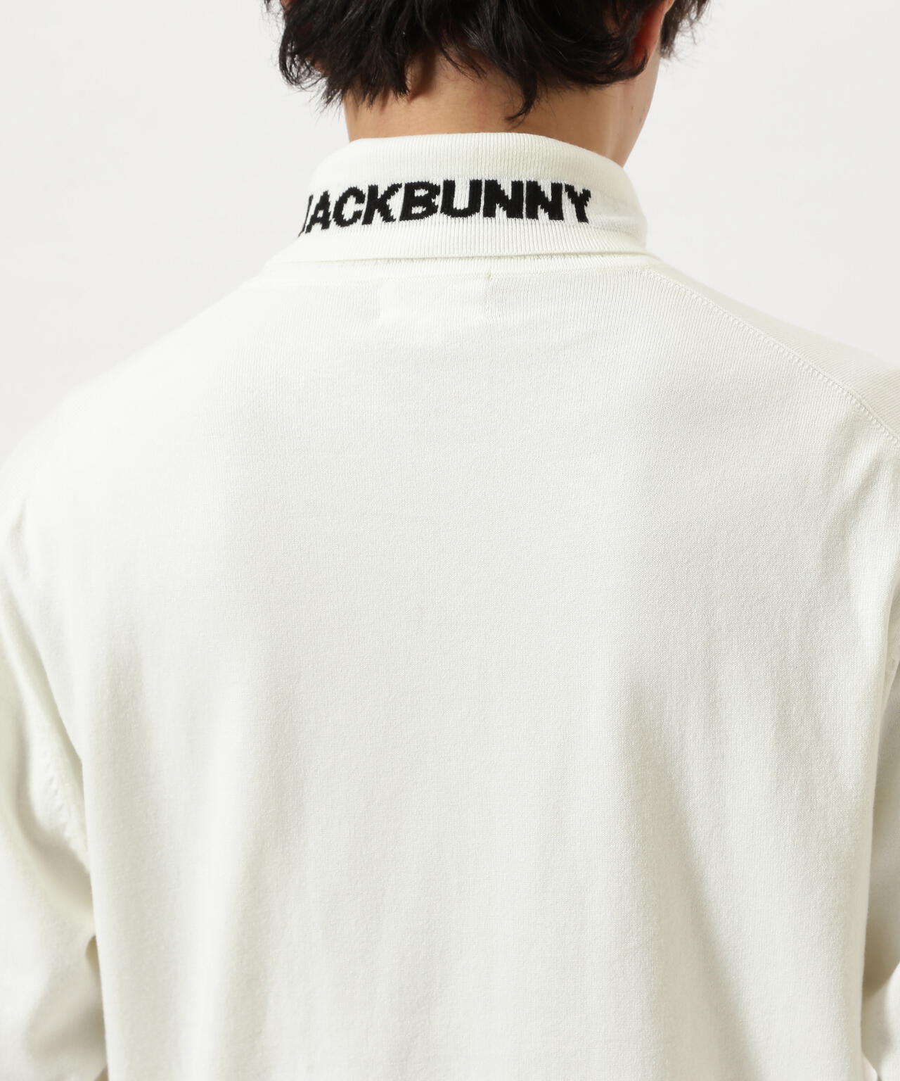 ちーちゃん、JACKBUNNY ホワイト ジップアップセーター サイズ1 ちー