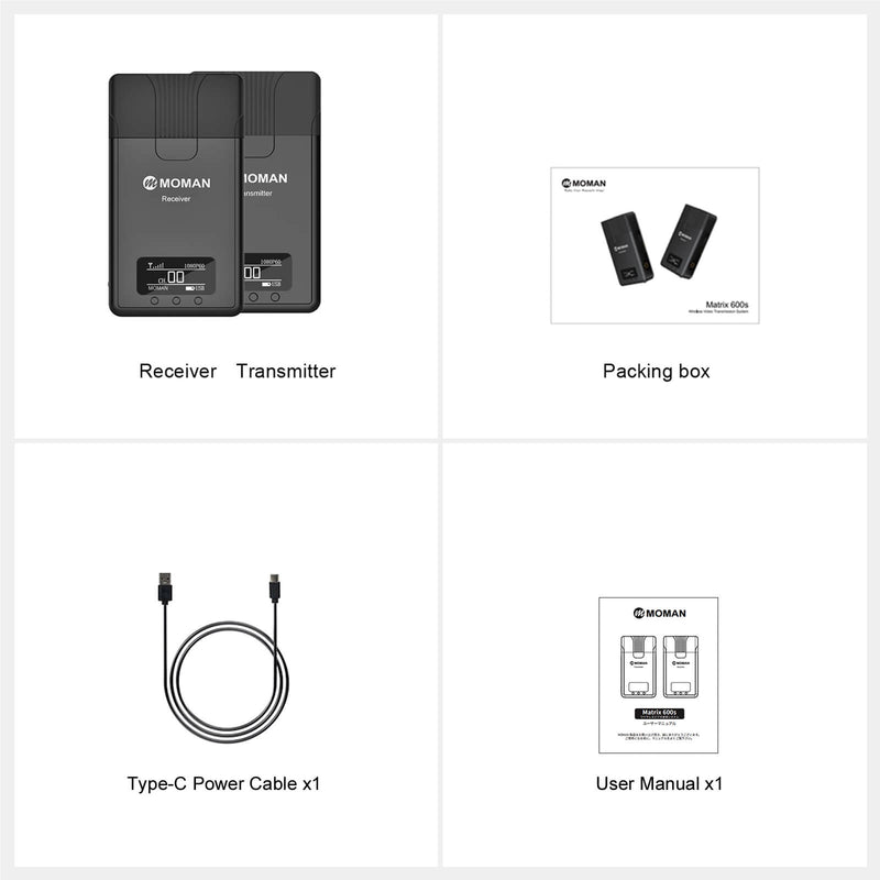 ワイヤレス HDMI SDI 伝送システム Moman Matrix 600s |モマン