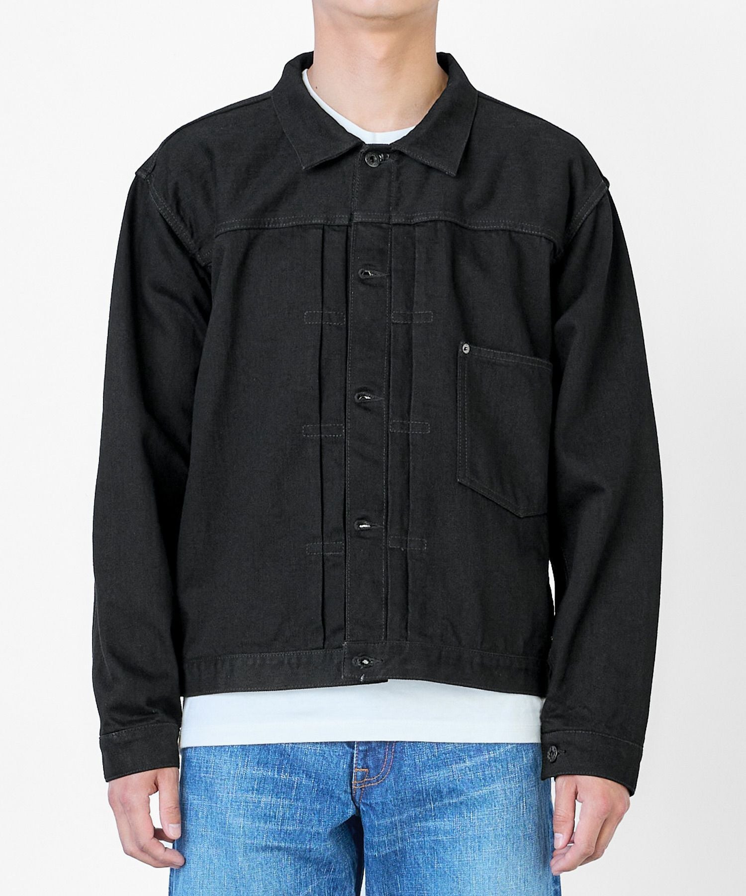 JAPAN BLUE JEANS】Classic Denim Jacket 14ozブラックデニム