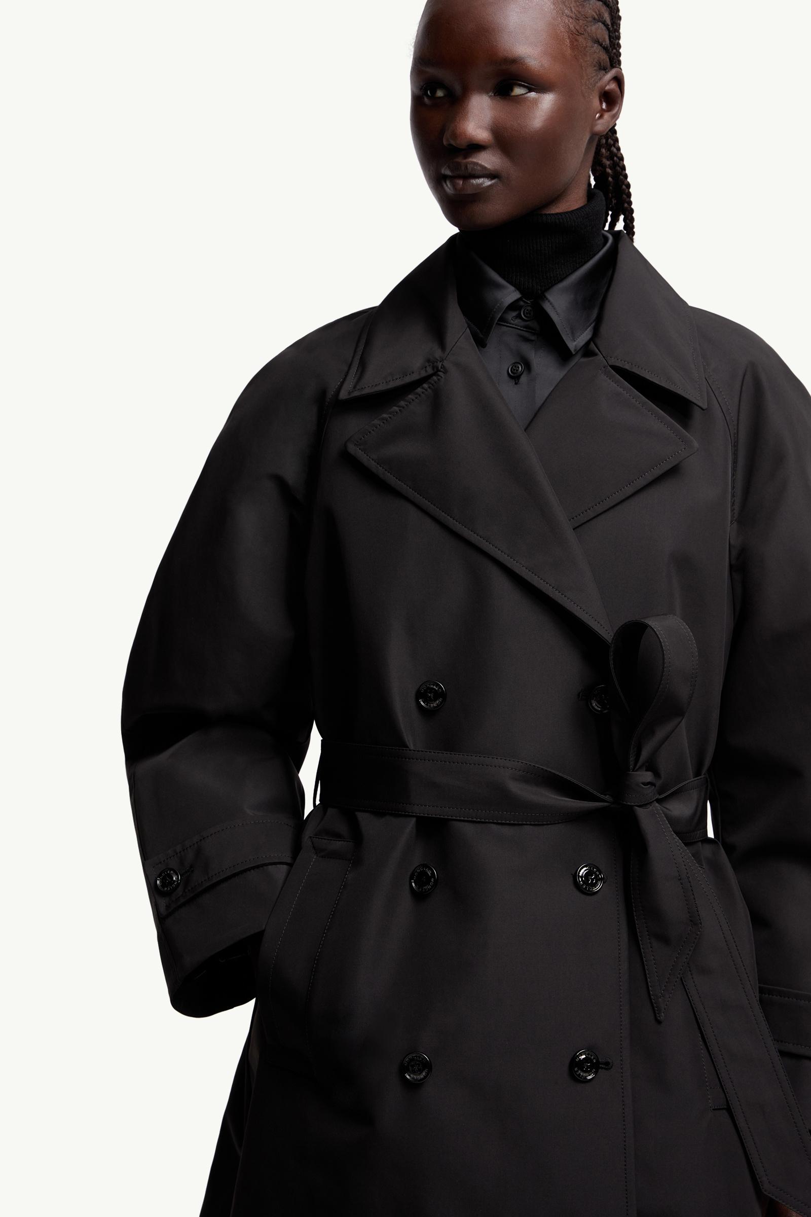 Black Moncler x EE72 by Edward Enninful Zake Trench Coat - Moncler