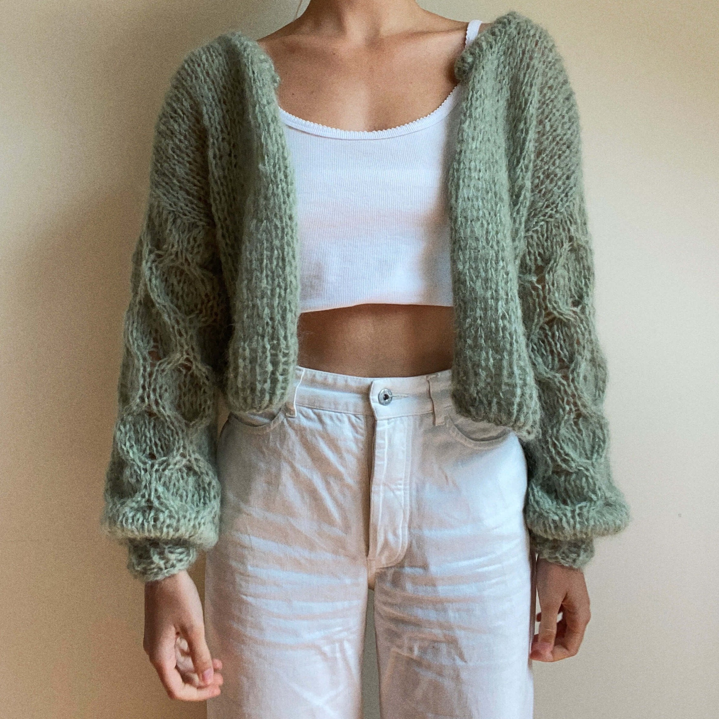 Honey Comb Cardigan Knitting Pattern | Monday Journal – mondayjournal