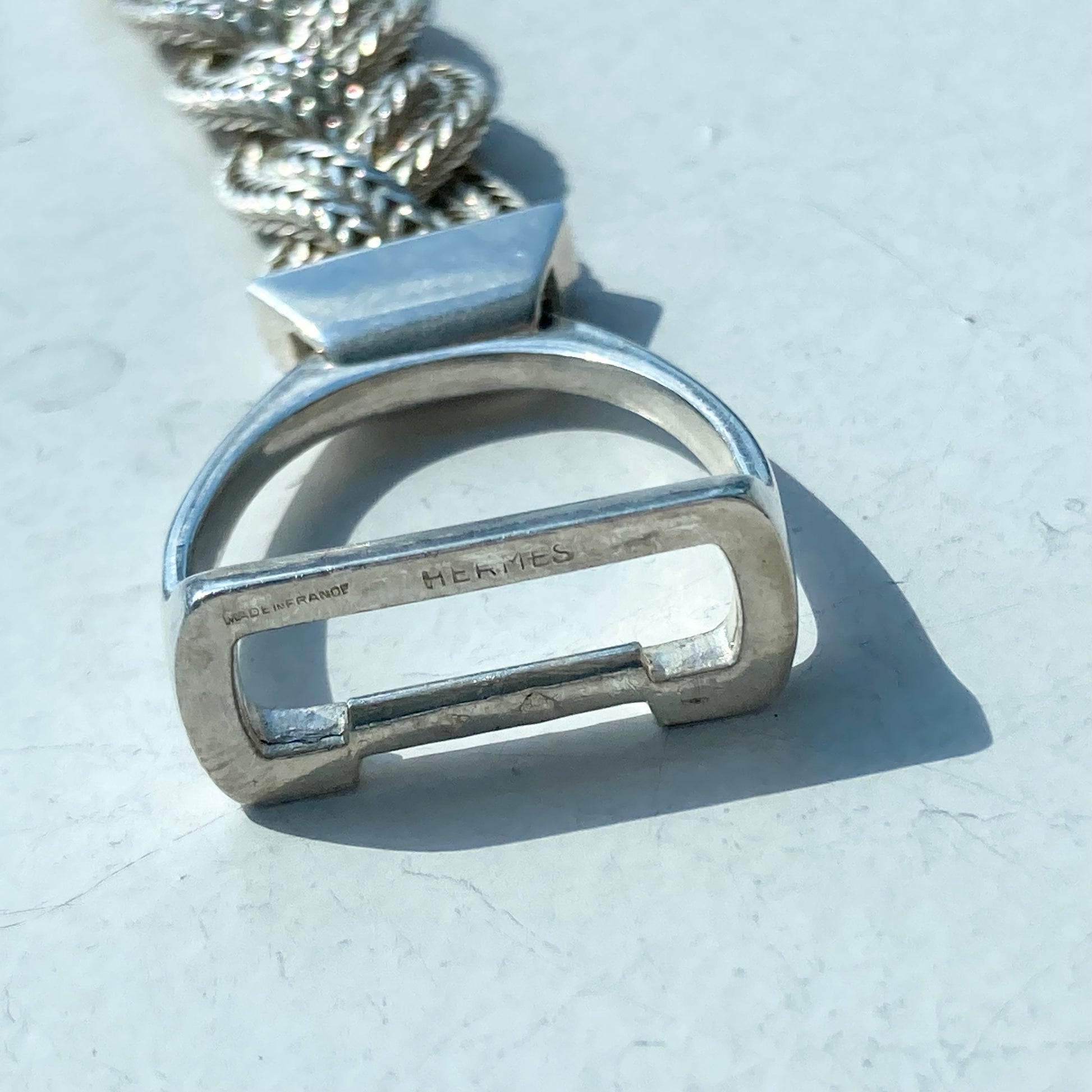 60s HERMES Etrier bracelet vintage エルメス エトリエ ブレスレット