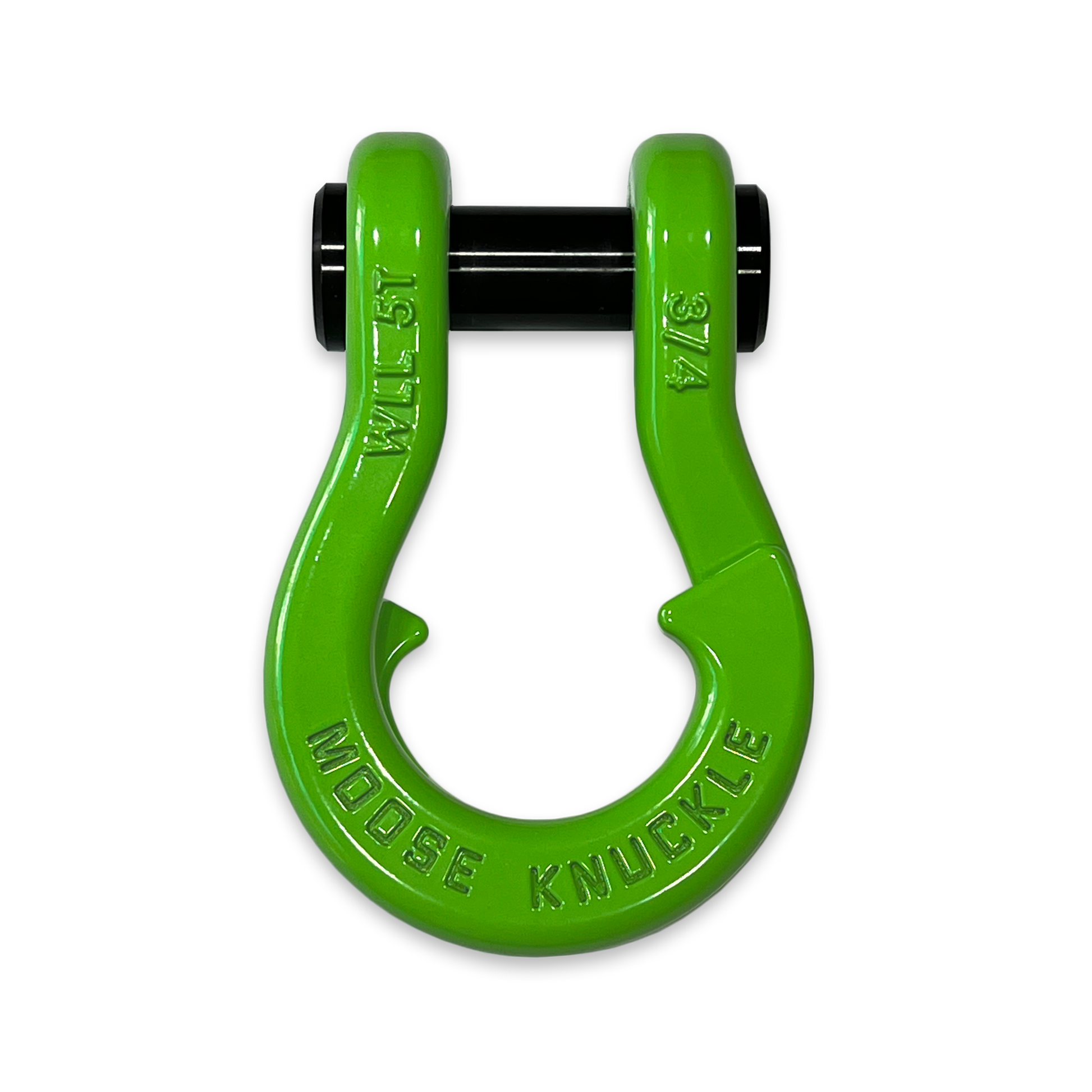 Jowl D-Ring Tow Recovery Shackle | Sublime Green – Forward Notion, LLC