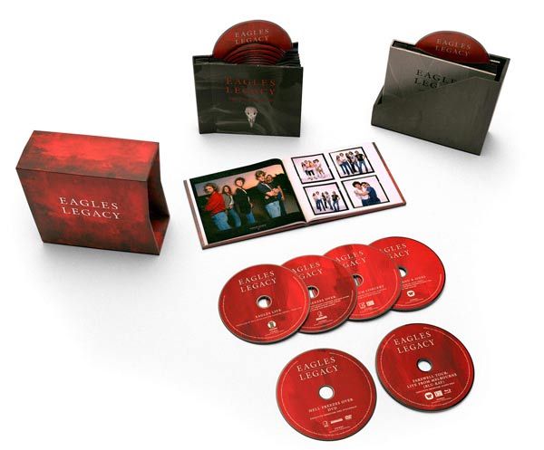 Eagles Legacy - 12CD+DVD+Blu-Ray - Vinyl, CD, DVD, Blu-Ray og