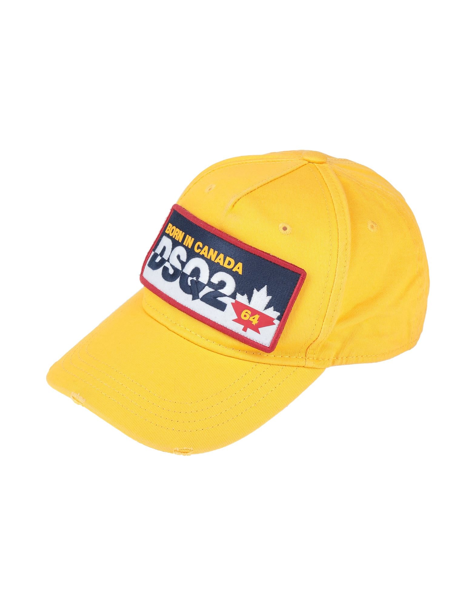 DSQUARED2 Accessories | Yellow Men's Hat | YOOX